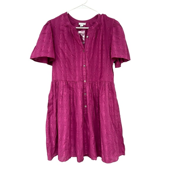 NWT Sundance Sienna Embroidered Breeze Mini Dress - Size Small - Pink - Picture 5 of 14